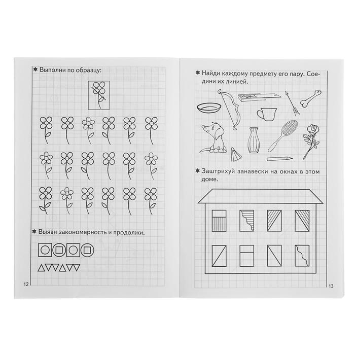 Рабочая тетрадь для детей 5-6 лет &laquo;Развиваем внимание и логическое мышление&raquo;, Бортникова Е.