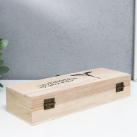 Шкатулка дерево под роспись "Эйфелева башня" 3,5х19,2х7,2 см