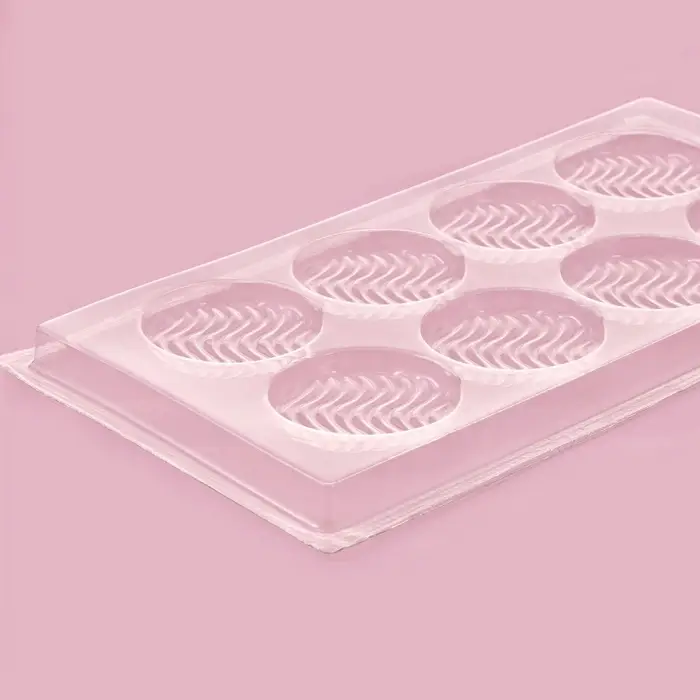 Форма для шоколада и конфет &laquo;Волна&raquo;, 8 ячеек, 22&times;11 см, прозрачная
