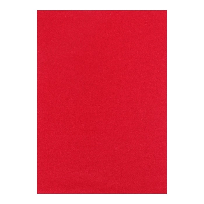 Бумага цветная бархатная А5, 10 листов, 10 цветов Мульти-Пульти, в папке