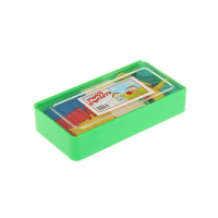 Касса цифр и счетного материала "Учись считать", 128 предметов, Красная звезда (Можга), дерево береза, С515