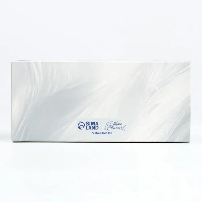 Коробка под 3 конфеты с ячейками &laquo;Серебро&raquo;, 13.3 х 3.3 х 5.8 см