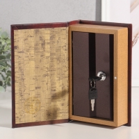 Сейф-книга дерево кожзам "И.С. Тургенев. Отцы и дети" тиснение 21х13х5 см