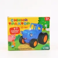Музыкальная игрушка "Синий трактор", свет, звук