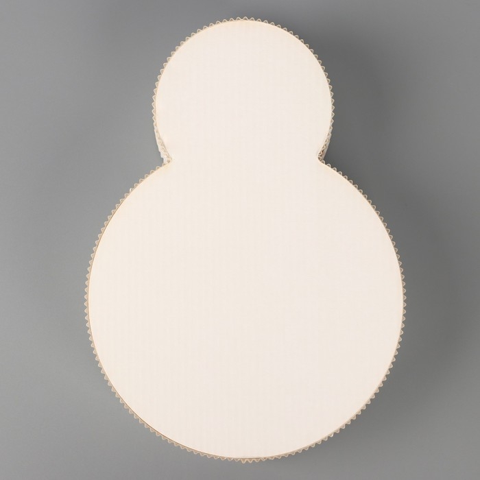 Коробка подарочная, кондитерская упаковка &laquo;8 марта&raquo; белая, 22 х 16 х 5 см