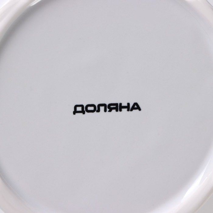 Кружка Доляна &laquo;Зайка&raquo;, 380 мл, цвет белый