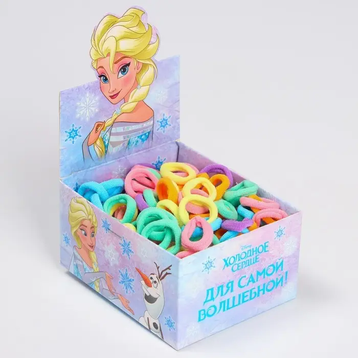 Резинка для волос, 100 штук, Холодное сердце