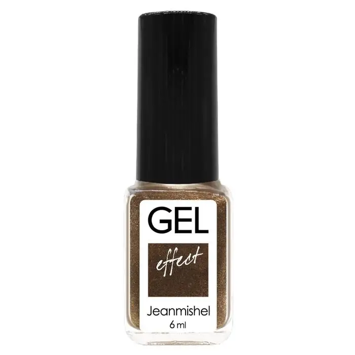 Лак для ногтей с эффектом геля Jeanmishel, тон 192, бежевый перламутровый, 6 мл