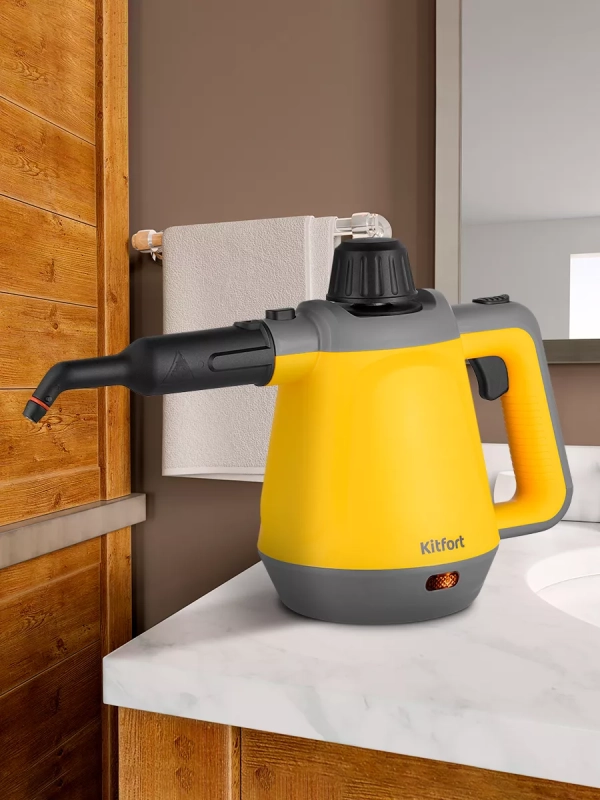 Пароочиститель для уборки дома с насадкой КТ-9175