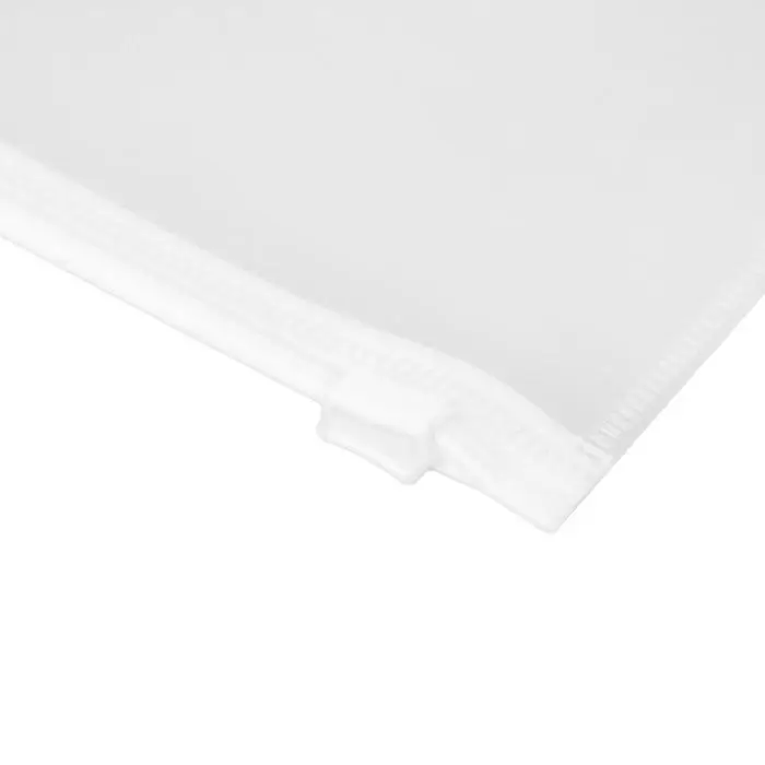 Папка-конверт на ZIP-молнии A5, 150 мкм, Calligrata, прозрачная, белая молния