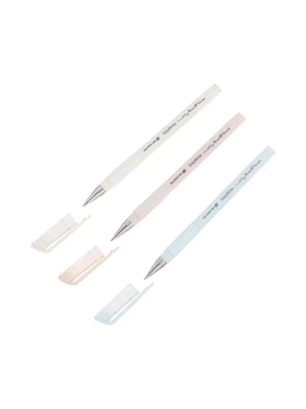 Ручка шариковая BrunoVisconti EasyWrite. Milky, 0.5 мм, стержень синий, МИКС