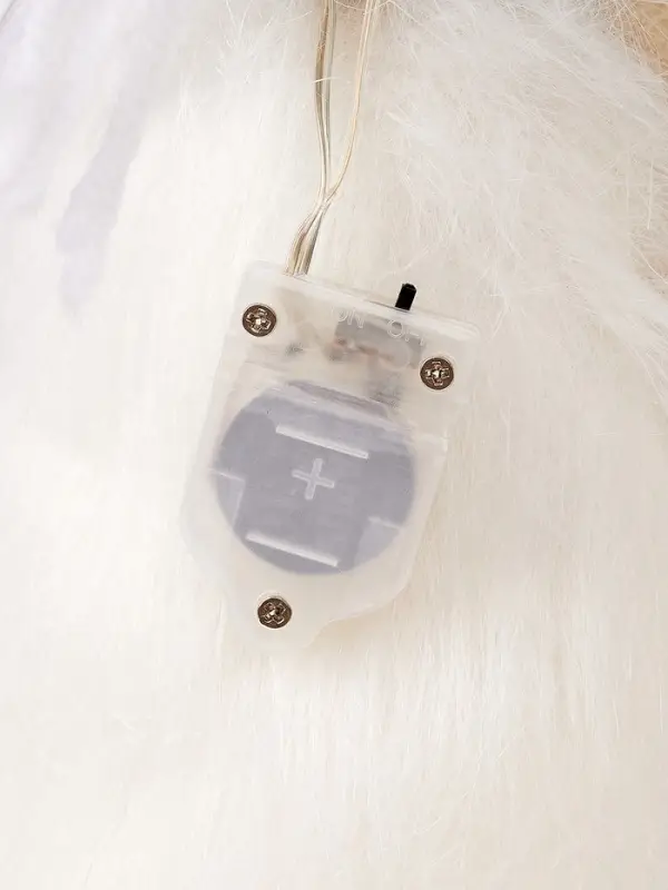 Фигура текстиль &laquo;Новогодний лосик&raquo; 58 см, 10 LED, от батареек АА&times;3, свечение тёплое белое