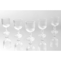 Бокал из стекла для вина Magistro &laquo;Грани&raquo;, 250 мл, 8&times;14,5 см, цвет прозрачный