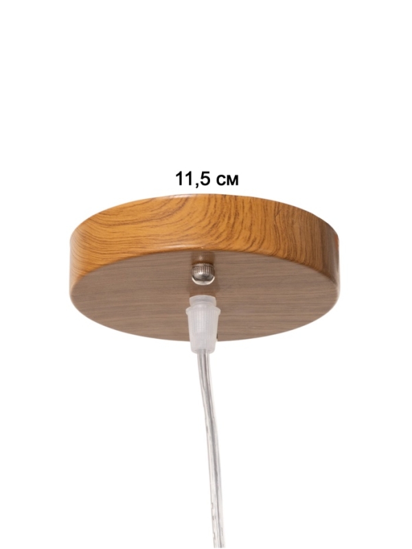 Светильник BayerLux ЭКО "Кира" 1х40Вт Е27 коричневый 20х20х100см