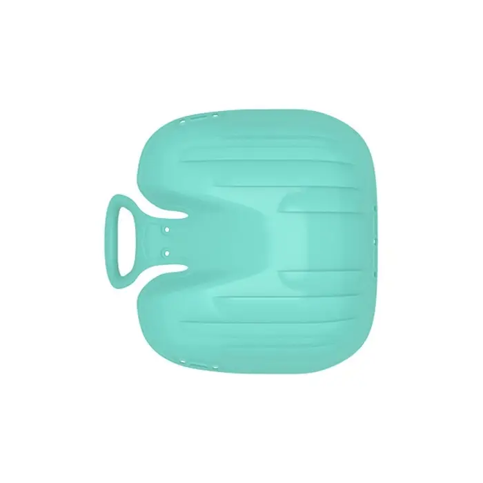 Санки-ледянки с мягкой сидушкой &laquo;Вираж&raquo;, бирюзовые, 39&times;37см