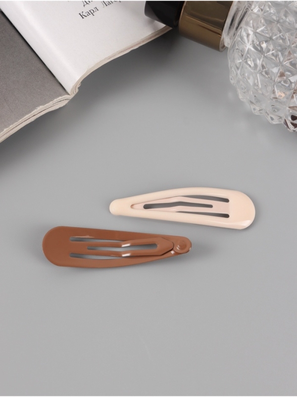 Невидимка для волос "Стиль" (набор 12 шт) грация, 5 см, микс