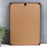 Фоторамка пластик L-4 21х30 см орех (пластиковый экран)