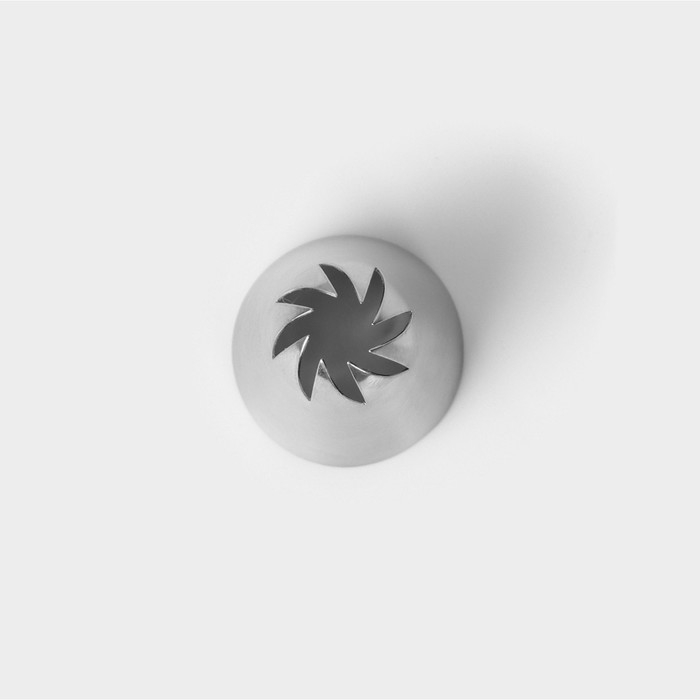 Насадка кондитерская KONFINETTA &laquo;Закрытая роза&raquo;, d=3 см, выход 0,9 см, нержавеющая сталь