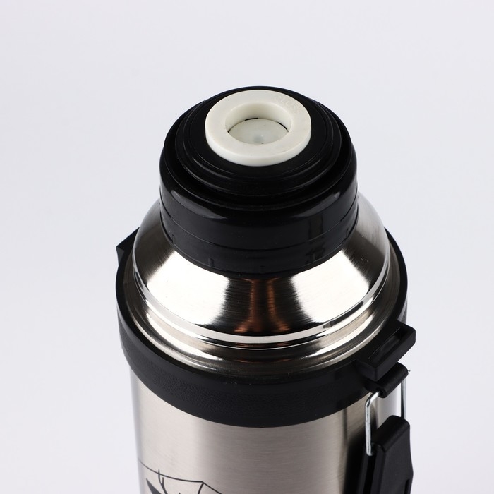 Термос "Время побед", 1 л, время сохранения тепла 12-24 ч