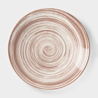 Тарелка керамическая обеденная &laquo;Искушение&raquo;, d=26,5 см, цвет розовый