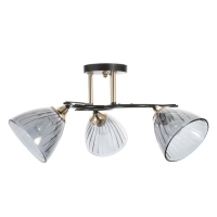 Люстра "Сальма" 3хЕ27 40Вт черный 54х54х24см BayerLux