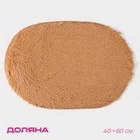 Коврик для дома Доляна &laquo;Пушистик&raquo;, 40&times;60 см, цвет МИКС