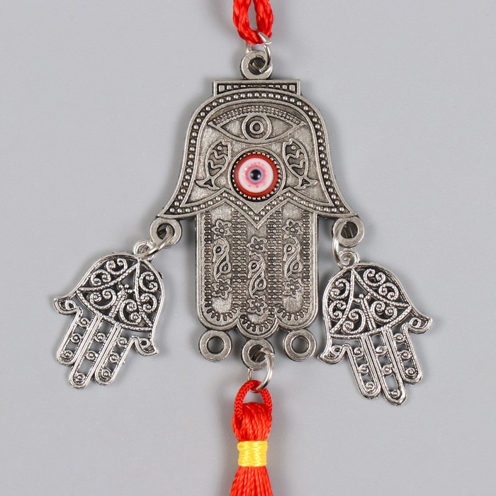 Подвеска от сглаза "Рука Фатимы" 4х25 см
