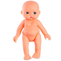 Набор резиновых игрушек для ванны &laquo;Пупсик с цветными рыбками&raquo;, 6 шт, Крошка Я