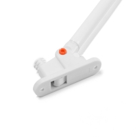 Газлифт 100N CAPPIO, с доводчиком, бесшумное открывание/закрывание, белый