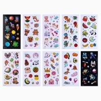 Большой набор для создания акриловых брелоков с наклейками