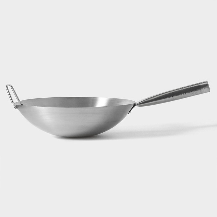Сковорода-Wok Hanna Kn&ouml;vell из нержавеющей стали Chief, d=32 см, с ручкой
