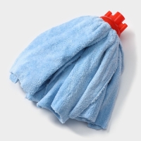 Насадка для швабры ленточная Доляна &laquo;Широкие петли&raquo;, микрофибра, 28&times;7&times;7 см, цвет МИКС