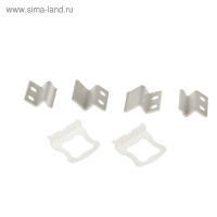 Набор креплений и ручек для москитной сетки, белый