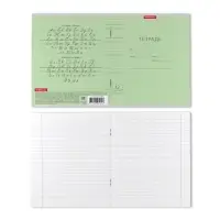 Тетрадь 12 листов в узкую линейку, ErichKrause &laquo;Классика Visio&raquo;, обложка мелованный картон, зелёная
