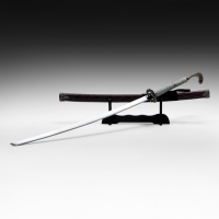 Сувенирное оружие &laquo;Катана Рику&raquo; 107см, рукоять под змеиную кожу