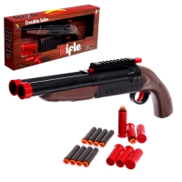 Ружьё &laquo;Двустволка&raquo;, с гильзами, стреляет мягкими пулями