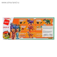 Конструктор Робот &laquo;Диноботы&raquo;, 6 видов МИКС