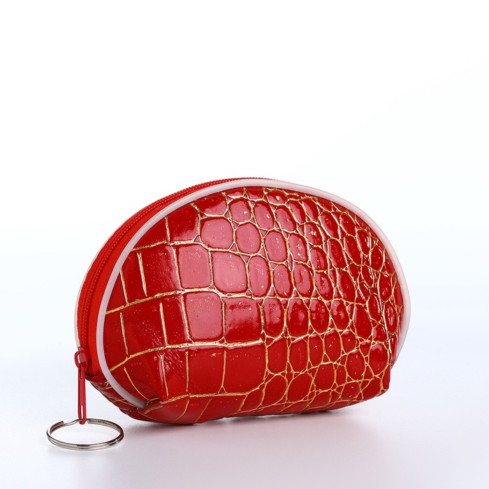 Кошелёк монетница на молнии, цвет МИКС