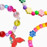 Браслет детский &laquo;Выбражулька&raquo;, 3 шт. набор, хвост русалки, бусины, цветной