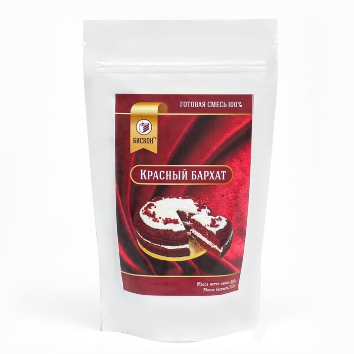 Смесь "Бискон Красный Бархат 100", 400 г