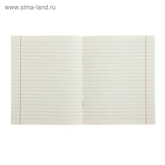 Тетрадь 18 листов линейка &laquo;Зелёная обложка&raquo;, Маяк
