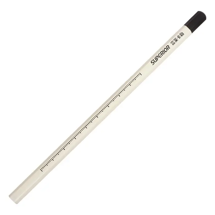 Карандаш угольный чёрный, Sketch, корпус белый