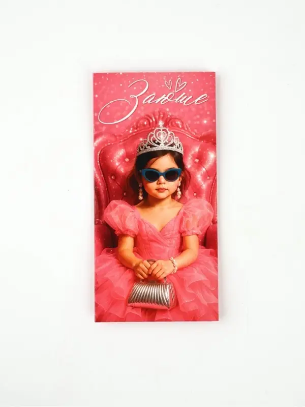 Конверт для денег &laquo;Заюша&raquo;, 16,5 &times; 8 см