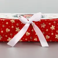 Складная коробка подарочная &laquo;Уютное рождество&raquo;, 16 &times; 11,5 &times; 5 см