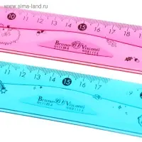 Линейка гибкая 30 см, HappyGraphix, 2 цвета