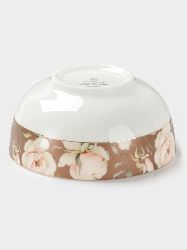 Салатник 14х7 см WY  "Pink O'hara", бежевый