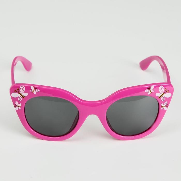 Очки солнцезащитные детские OneSun, uv 400, 13 х 4 см, линза 4х4.5 см, микс