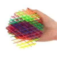 Игрушка-антистресс &laquo;Червь&raquo;, цвет радужный