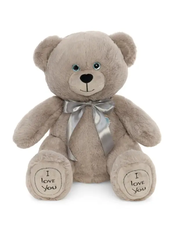 Мягкая игрушка "Медведь Фил", цвет серый, 55 см МФил/30/78-1