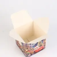 Коробка складная "С Новым годом!", Тачки , 12 х 12 х 12 см